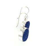 Lapis Raw Drop Earrings