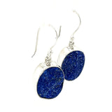 Lapis Raw Drop Earrings