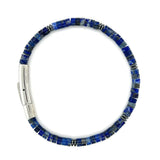 Lapis Hematite Bead Bracelet