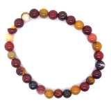 Mookaite Jasper Beads Bracelet