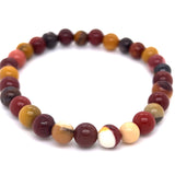 Mookaite Jasper Beads Bracelet