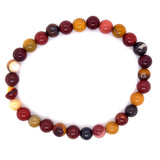 Mookaite Jasper Beads Bracelet