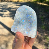 Aura Amethyst Small Geode