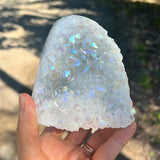 Aura Amethyst Small Geode