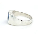 Statement Lapis Ring Size 10.25