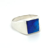 Statement Lapis Ring Size 10.25