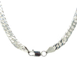Sterling Silver Curb Chain 20" 5.2mm x 1.5mm