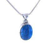 Cabochon High Grade Kyanite Pendant