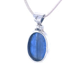 Cabochon High Grade Kyanite Pendant