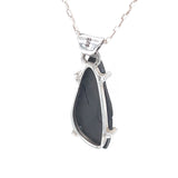 Raw Claw Organic Shaped Shungite Pendant