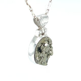 Pyrite Cluster Raw Pendant