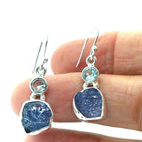 Tanzanite Blue Topaz Earrings