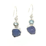 Tanzanite Blue Topaz Earrings