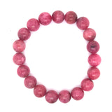 Rhodonite Bead Bracelet