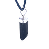 Black Tourmaline Point Necklace