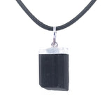 Black Tourmaline Point Necklace