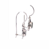 Peridot Sterling Silver Drop Earrings