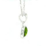 Peridot Silver Pendant