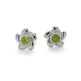 Peridot Stud Earrings