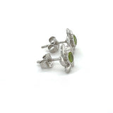 Peridot Stud Earrings