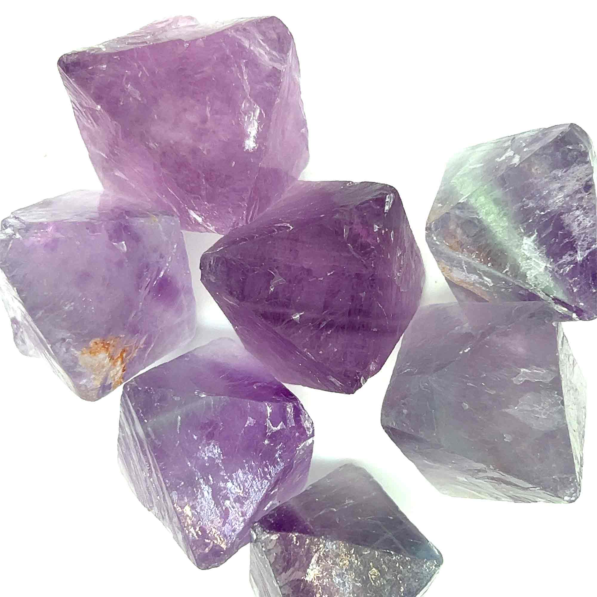 Purple Fluorite Octahedra