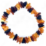 Amber Multi Colour Chip Bracelet