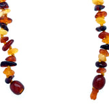 Baby Amber Multi Colour Chip Necklace