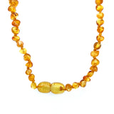 Baby Amber Irregular Bead Necklace