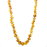 Baby Amber Irregular Bead Necklace