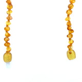 Baby Amber Irregular Bead Necklace