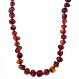 Baby Amber Irregular Bead Necklace