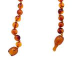 Baby Amber Round Bead Necklace