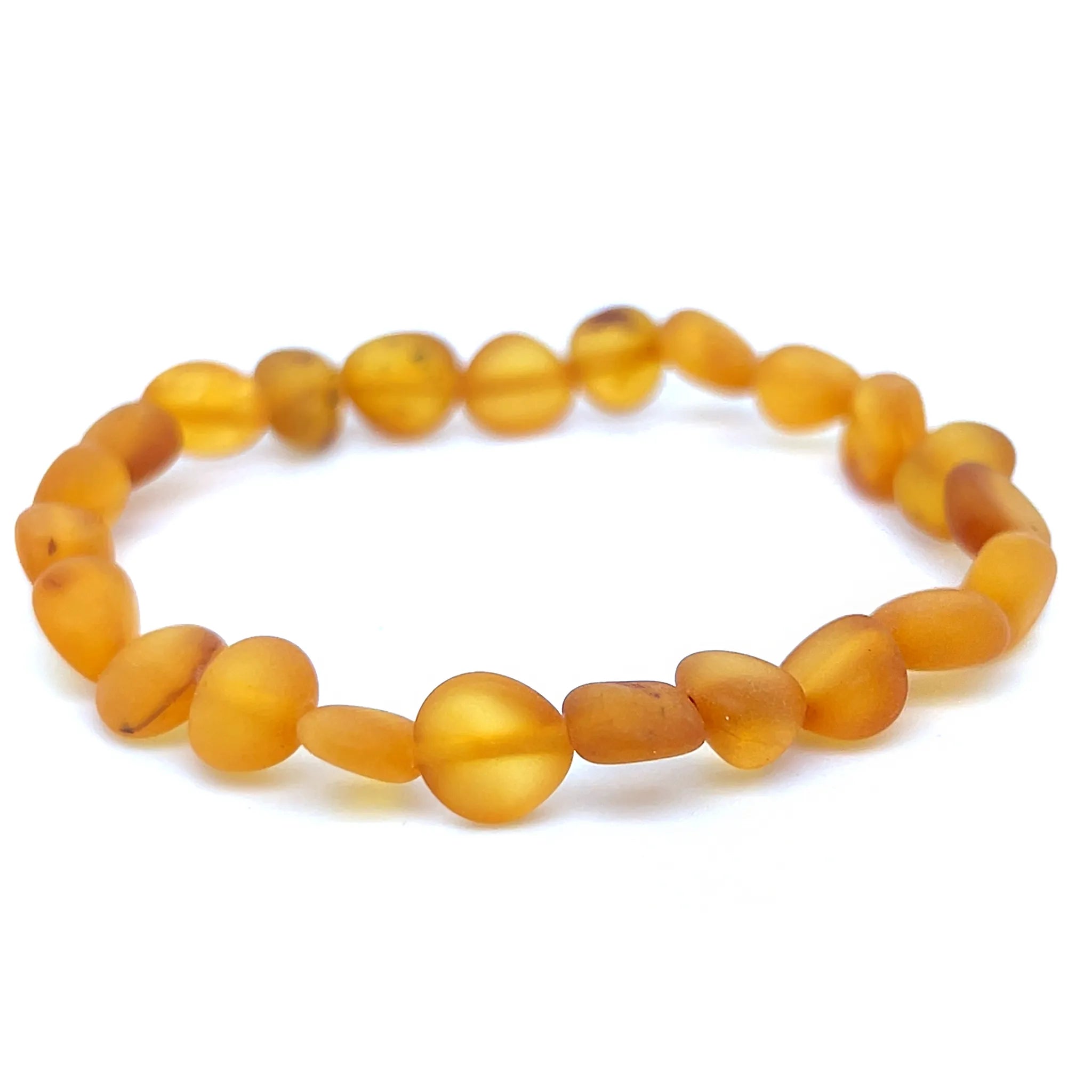 Genuine Amber Bead Bracelet