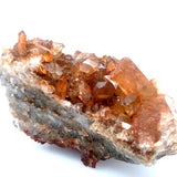Tangerine Quartz Cluster Specimen