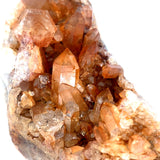 Tangerine Quartz Cluster Specimen