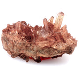 Tangerine Quartz Cluster from Brazil