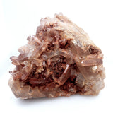 Large Tangerine Quartz Cluster