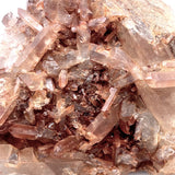 Large Tangerine Quartz Cluster