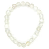 Moonstone Round Bead Bracelet