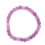 Morganite Bead Bracelet
