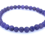 Tanzanite Bead Bracelet