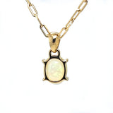 Opal Gold Plated Pendant
