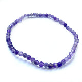 Amethyst Micro Bead Bracelet