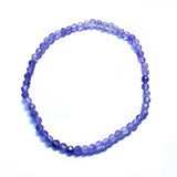 Amethyst Micro Bead Bracelet