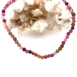 Multi Tourmaline Micro Bead Bracelet