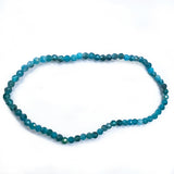 Blue Apatite Micro Bead Bracelet