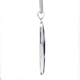 Chevron Amethyst Necklace