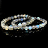 Labradorite Round Bead Bracelet