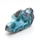 Rare Larimar collector specimen showing blue colour and natural matrix