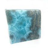 Genuine Larimar Slice